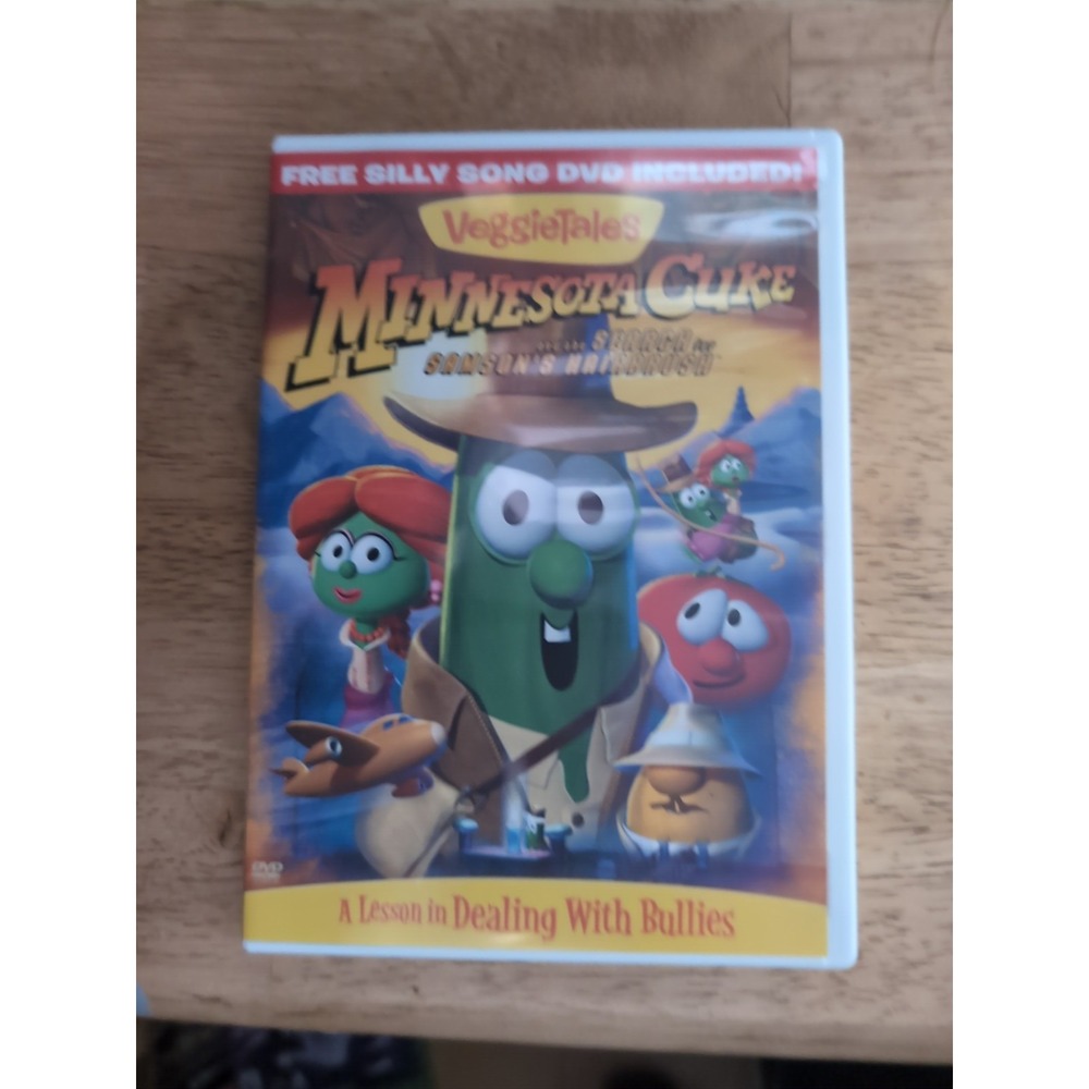 Veggie Tales DVD - Minnesota Cuke‎ and the Search for Samson's Hairbrush + Songs